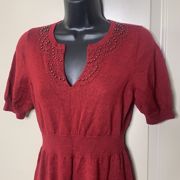 Ruby Knit Beaded Dress - Picture 2 of 5